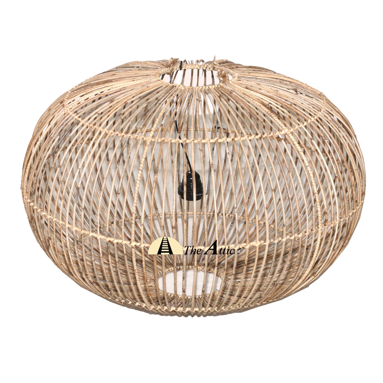 Globe Rattan Pendant, Rattan Furniture - TheAttic-Dubai.com