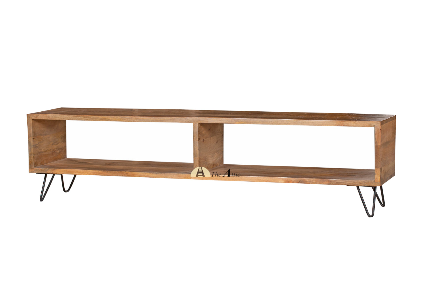 Retro Box TV Stand with Hairpin Legs, 180cm, theatticdubai.com