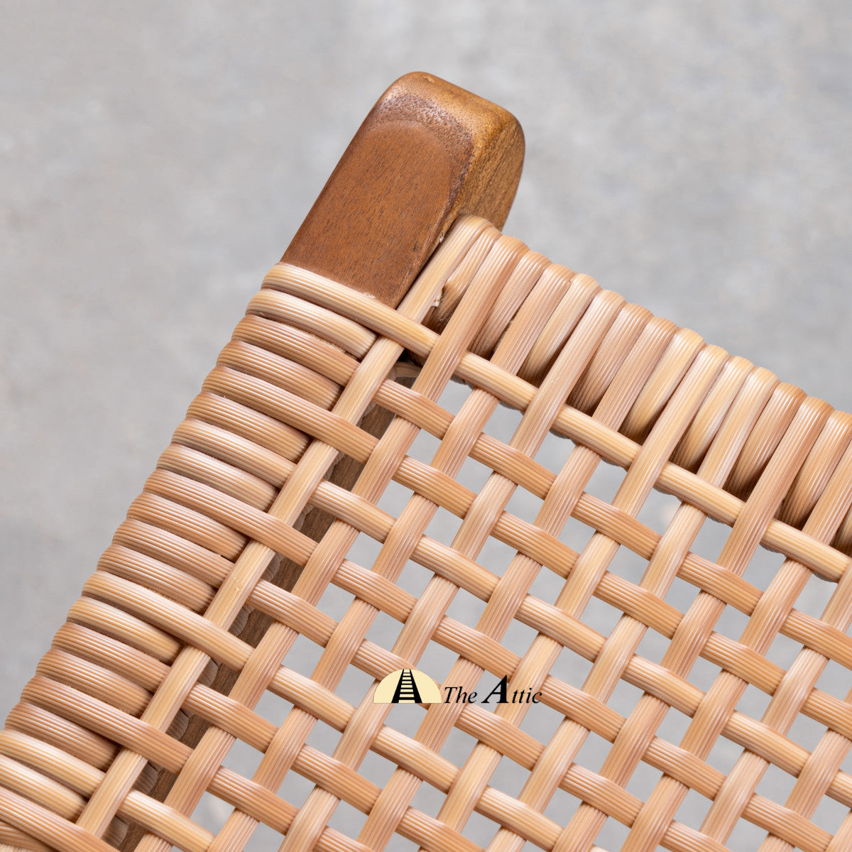 Kanha Kanha All-Weather Rattan & Teak Lounge Chair ; Synthetic Rattan Wicker Furniture; Outdoor rattan furniture - TheAtticDubai.com