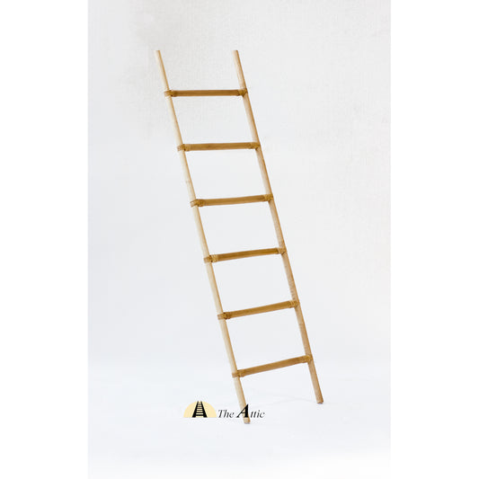 Decorative Natural Rattan Ladder, theattic-dubai.com