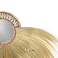 Sasak Half Moon Grass and Seashell Boho Wall Mirror