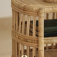 Sylvan Rattan 3-Tier Side Table / Bedside Table with 2 Shelf, Rattan Furniture - The Attic Dubai