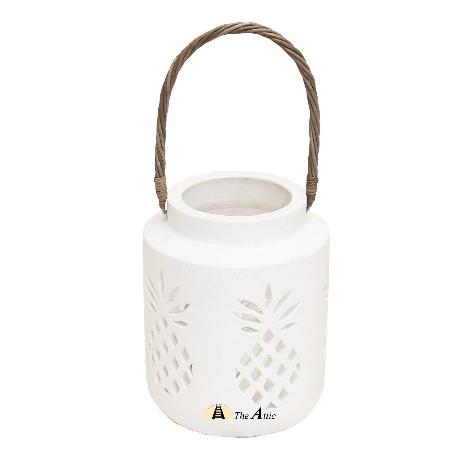 White Pineapple Patio Lantern - The Attic Dubai
